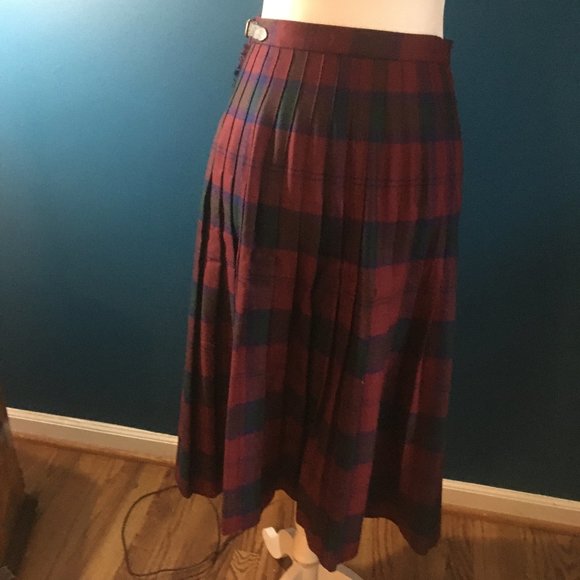 Vintage Charter Club Wrap Pleat Skirt - Picture 4 of 8